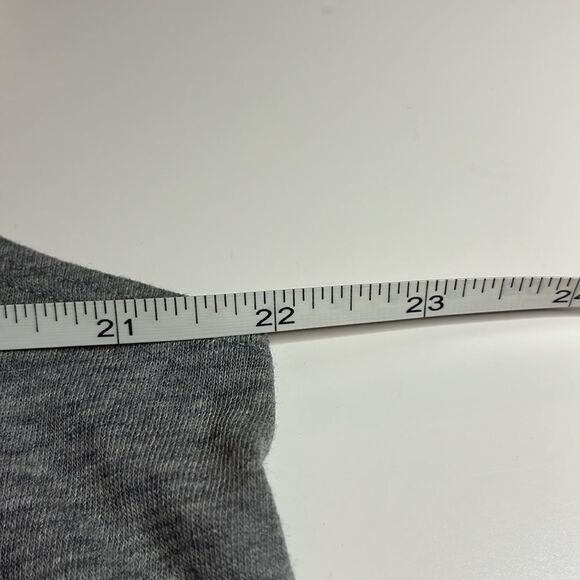 Live Love Dream gray muscle shirt wide sleeve opening heart motif w/ arrows XL - Picture 11 of 12